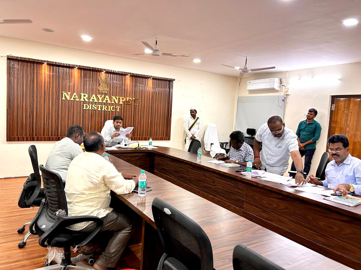 Additional Collector LB Narayanpet tweet media
