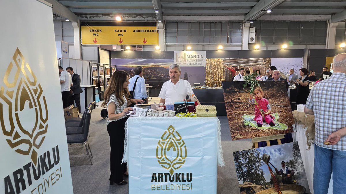 Diyarbakır’da düzenlenen 2. Mezopotamya Turizm ve Gastronomi Fuarında, Artuklu Belediyesi olarak standımızda Kadim şehrimizi tanıtıyoruz. #ArtukluBelediyesi #Mardin #Artuklu