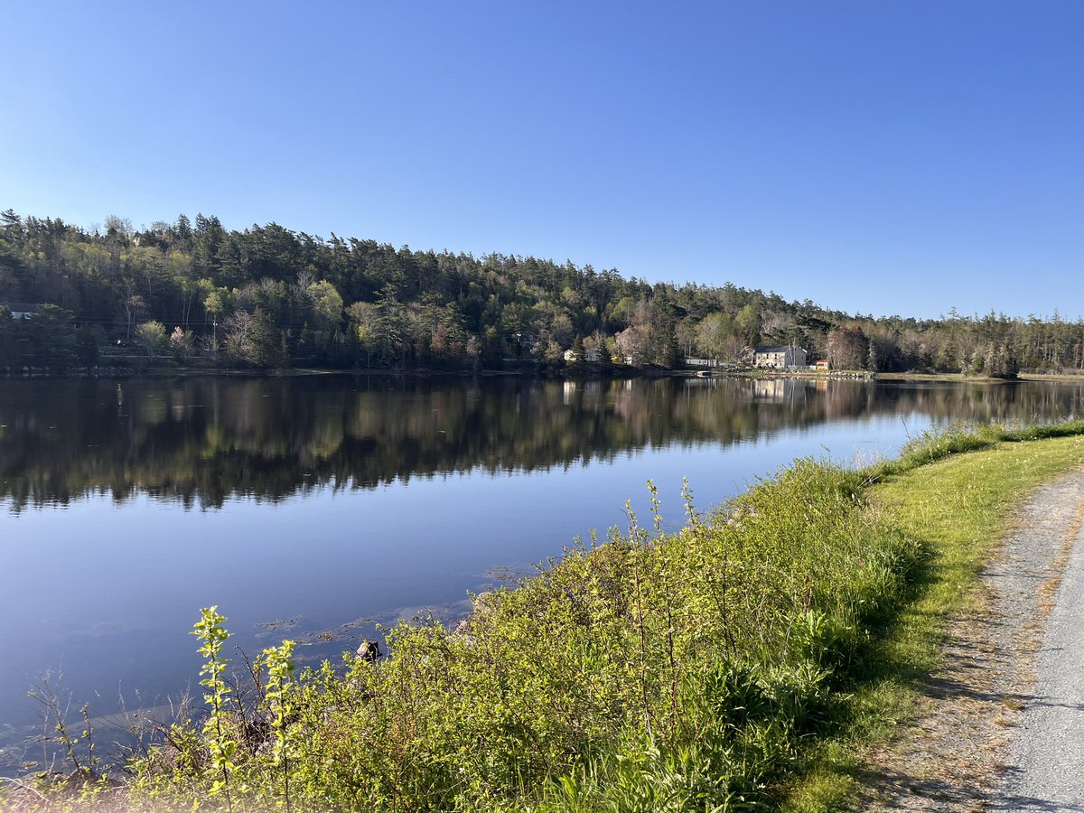 An incredible way to wrap up my time here in Nova Scotia what a beautiful
Morning!!