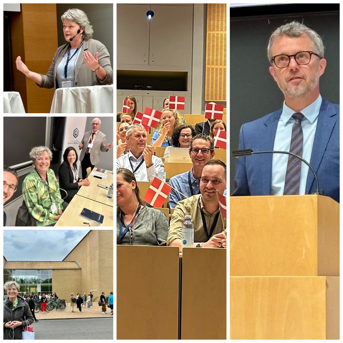 Christine Antorini (@antorini123) on Twitter photo En uventet fejring af min fødselsdag på Kong Frederiks Center for God Offentlig Ledelse på <a href="/AarhusUni/">Aarhus Universitet</a>. Hans Majestæt Kongen holdt god tale om ledelse som åbning - dog var fejring på min workshop om nye måder at rekruttere til velfærdsfag 😉. Fx mulighed for sporskifte som voksen. En uventet fejring af min fødselsdag på Kong Frederiks Center for God Offentlig Ledelse på <a href="/AarhusUni/">Aarhus Universitet</a>. Hans Majestæt Kongen holdt god tale om ledelse som åbning - dog var fejring på min workshop om nye måder at rekruttere til velfærdsfag 😉. Fx mulighed for sporskifte som voksen.