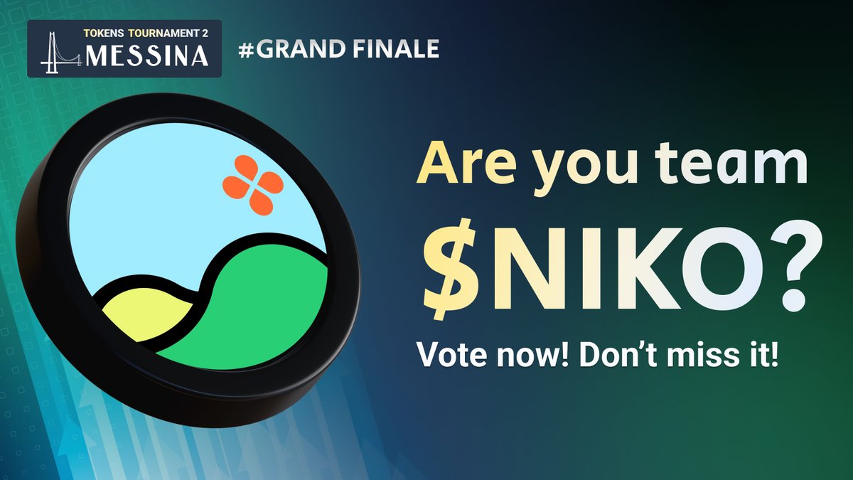 Battle Call for all $NIKO Enthusiasts ‼️ Your victory lap is near 🫡 x.com/messinaone/sta…