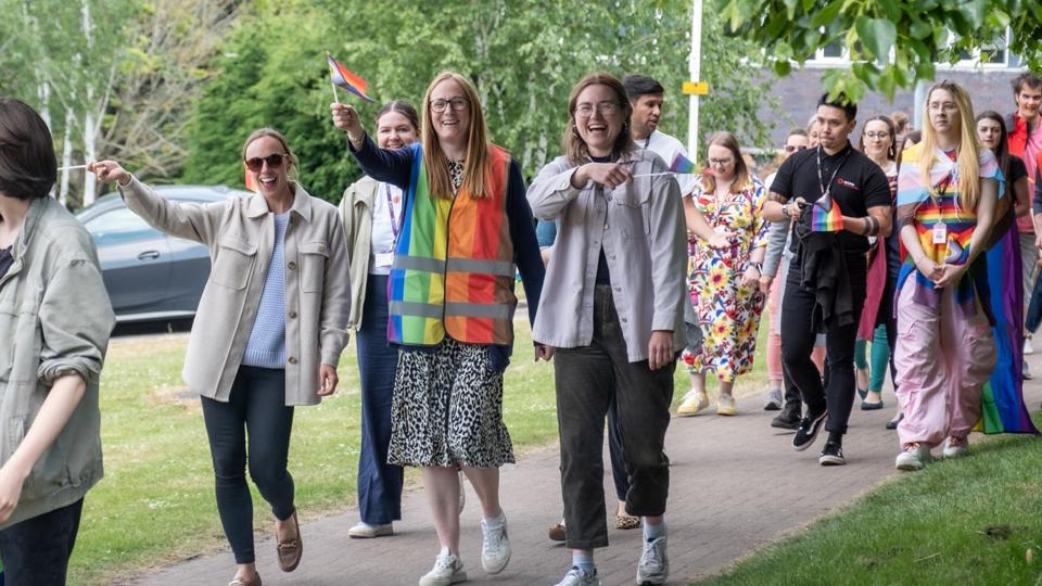 Join us for our campus Pride March! 🏳️‍🌈 Part of the Pride Month celebrations, the March will celebrate the progress that's been made since the first Pride March in 1970. 📅 5 June 🕐 1.15pm 📍 Outside @LoughboroughSU Find out more ➡️ lboro.uk/4dLsxDB @LboroLGBT_Staff