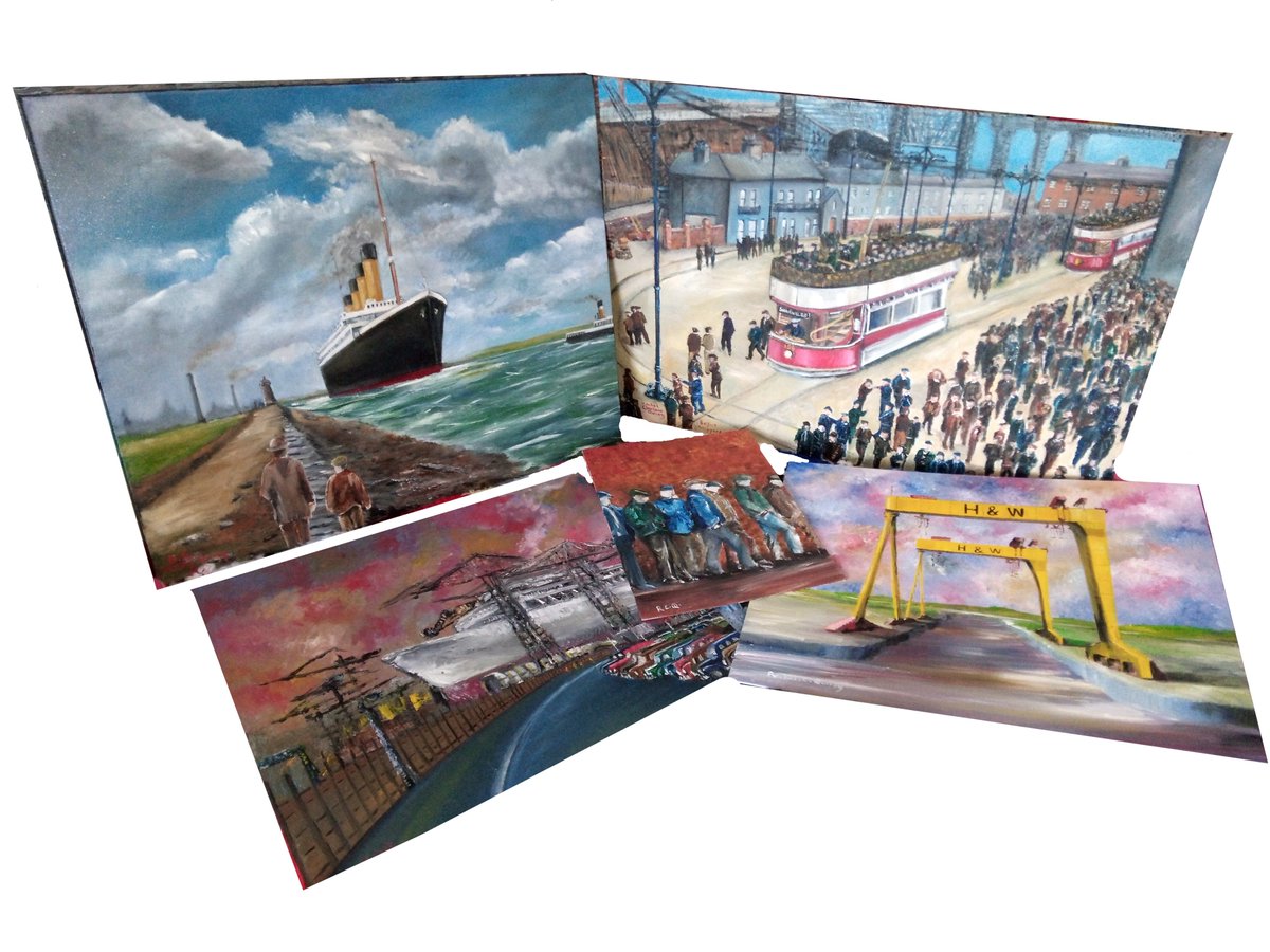 redbubble.com/people/Joxer19……My art shop of my original oil paintings. Amazing prints on many different items, mugs, posters, stickers, t-shirts and more. #belfast #ballywalter #bangor #newtownards #donaghadee #oilpaintings #harlandandwolff #maritime