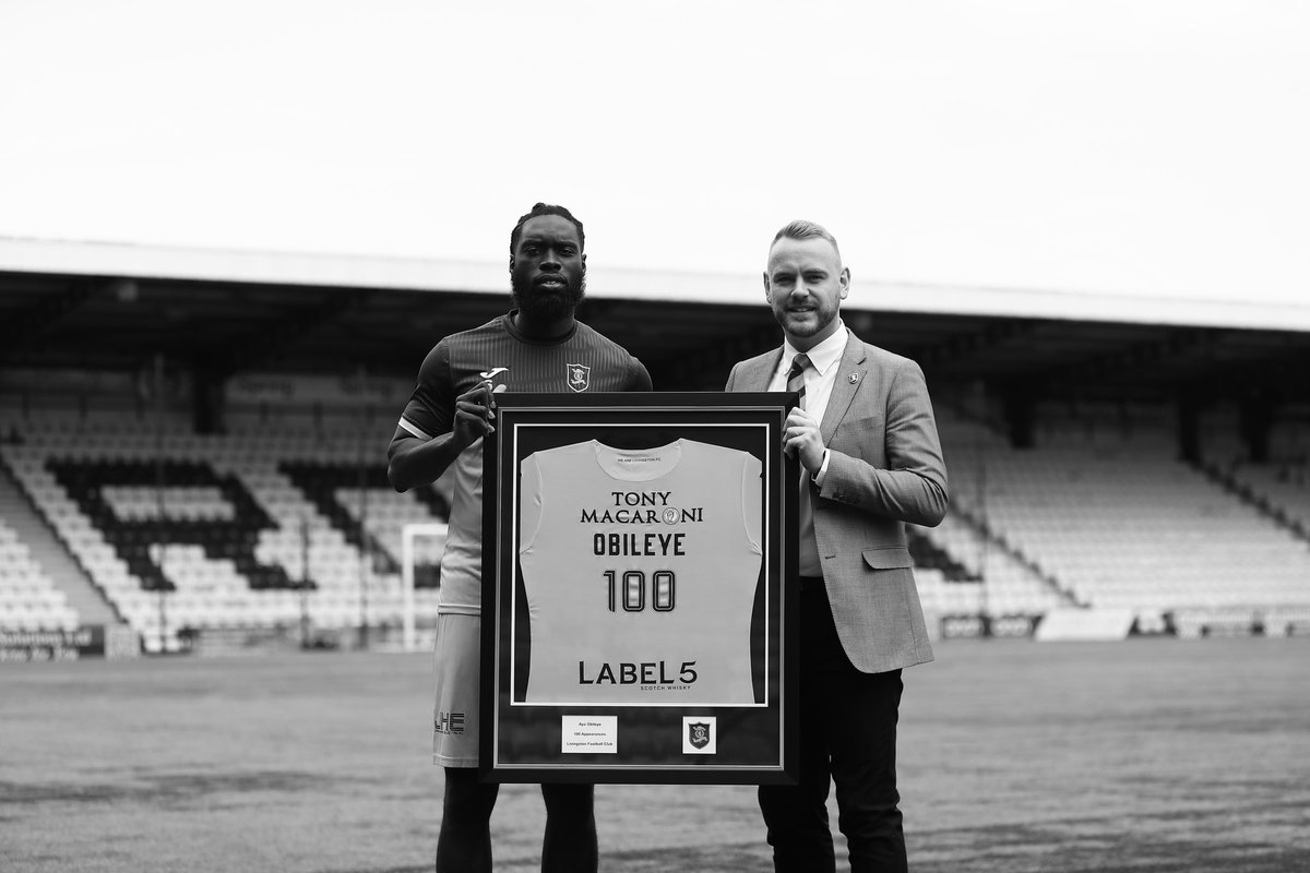 AyoObileye's tweet photo. @LiviFCOfficial 
After 3 Years and over 100 games with high and lows but an experience I won’t forget, I enjoyed every minute!
Thank You to the Fans for supporting us throughout. To all the Players, Staff and Manager Thank you, I Wish you all the best 🦁🧱 #ThankYouGod #BAMN https://t.co/U0JRHjU7z5