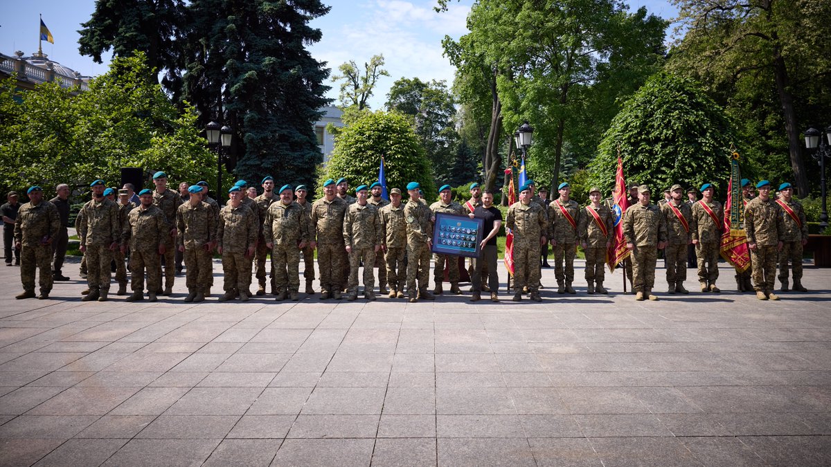 The Ukrainian Marines are always brave, always stronger than the enemy, and always loyal to Ukraine. I thank every sailor, every sergeant, and every officer in our marine units! They have proven themselves in combat since the first days of the war, participating in every truly