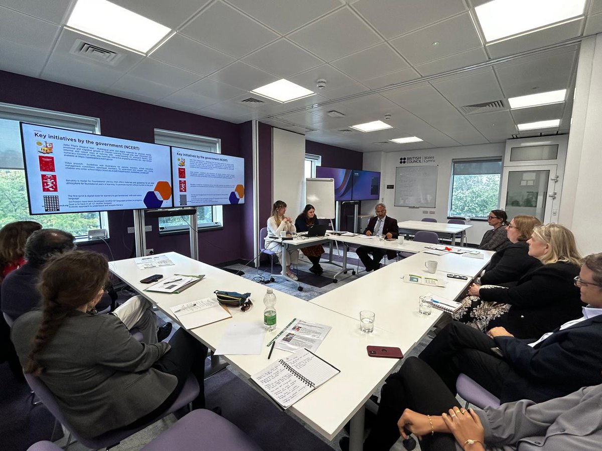 inBritish's tweet image. Furthering the 🇮🇳🇬🇧 collaboration in #EnglishProgrammes, we led a study tour of government and education sector experts from India to Wales to discuss language policies in the two countries, focusing on the areas of multilingual and bilingual education. 

#IndiaUKTogether