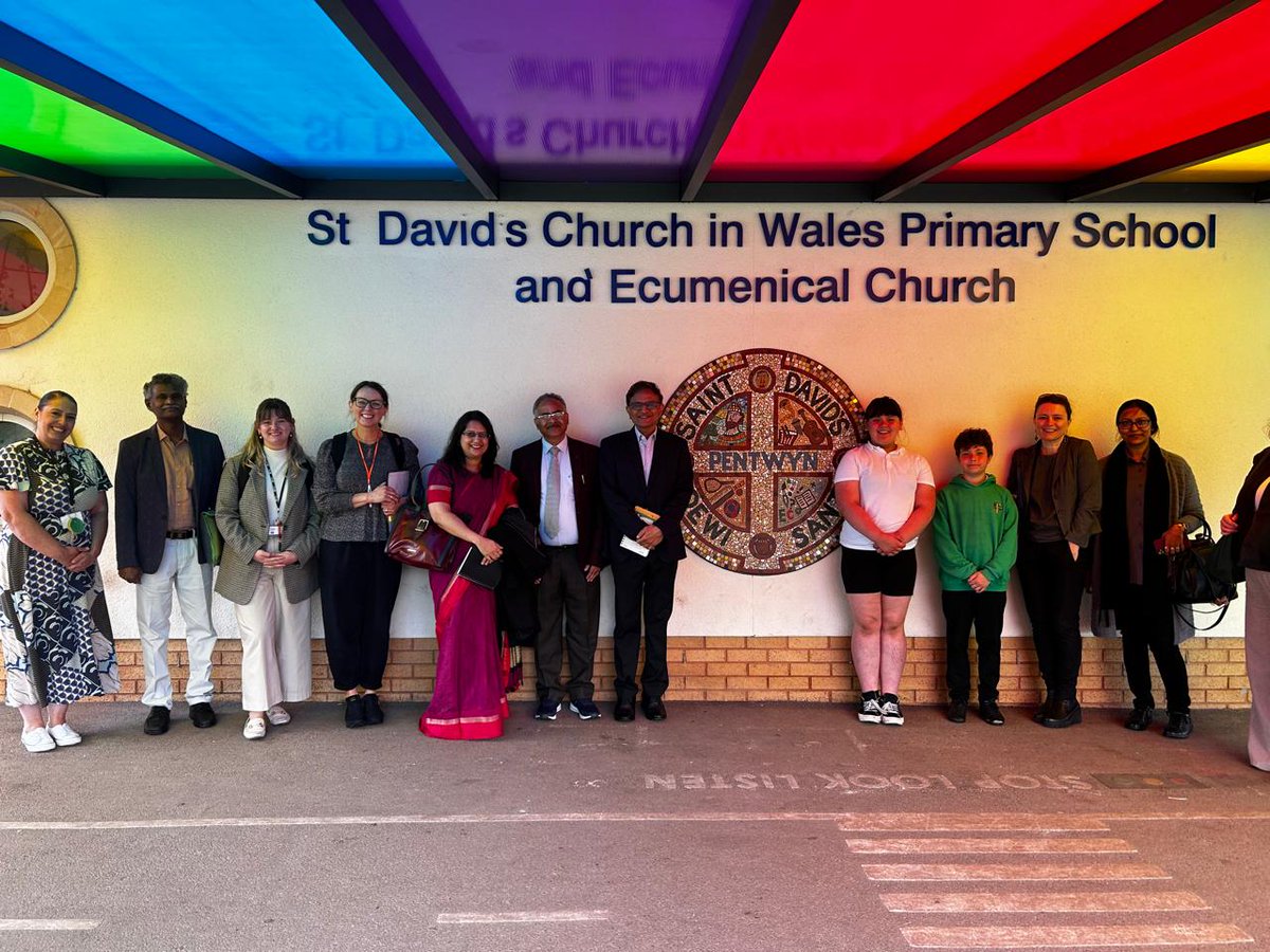 inBritish's tweet image. The Indian delegation also visited Welsh and English medium schools to learn more about their pedagogy and classroom practice. #IndiaUKTogether #EnglishProgrammes