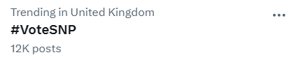 🏴󠁧󠁢󠁳󠁣󠁴󠁿 #VoteSNP is trending!

When the SNP wins, Scotland wins.