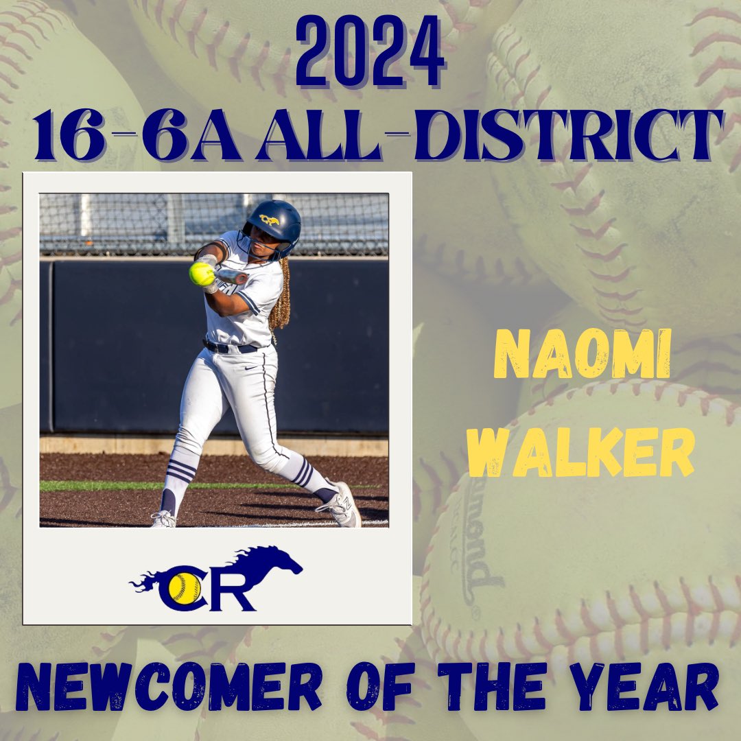We are incredibly happy to announce our players who received district accolades this year. Starting with Naomi Walker! Congrats!