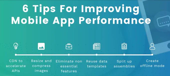 #Infographic: 6 Tips to improve mobile app performance!

#MobileApp #Performance #Image #Text #Data #Insights #Templates #API #Images #Performance #Management #Application #Cloud #Observability #AIOps #Technology

CC: @HaroldSinnott @antgrasso @LindaGrass0 @ingliguori