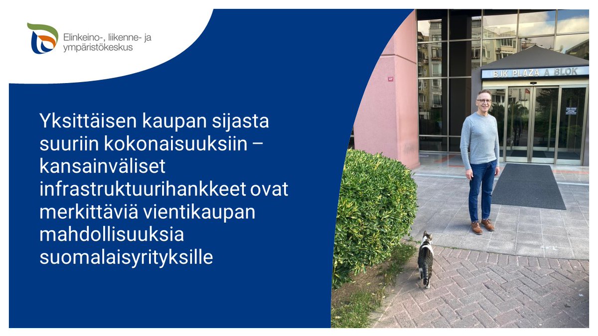 🌍Isot kansainväliset infrastruktuurihankkeet ovat merkittäviä vientikaupan mahdollisuuksia. Mitä ovat EPC-hankkeet ja mitä mahdollisuuksia niissä on suomalaisille yrityksille?
<a href="/JukkaKohonen/">Jukka Kohonen</a> raportoi Turkista: ely-keskus.fi/uutiset-2024/-…
<a href="/BusinessFinland/">Business Finland</a> <a href="/FinnveraFi/">Finnvera</a> <a href="/teamfinlandfi/">Team Finland</a>