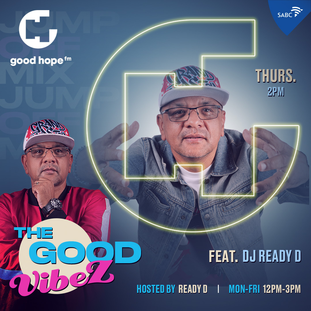 Coming up on #TheJumpOffMix 

Today the grand master @DJReadyD is on the 1's and 2's to curate hot sounds and beats for the Cape Towns originals! 

#TheGoodVibeZ 
#capetownsoriginal