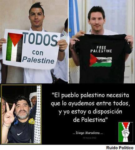 🌵🇨🇺 Los más grandes lo dijeron, entonces tú también dilo: #FreePalestine