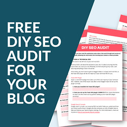 Knowing exactly what to do to improve your SEO can be tricky.

That's why I have created this DIY SEO AUDIT to help you create your own personalised SEO action plan >>> bit.ly/2X42VNk

#SEO #SEOtips #SEOaudit #ProductiveBlogging
