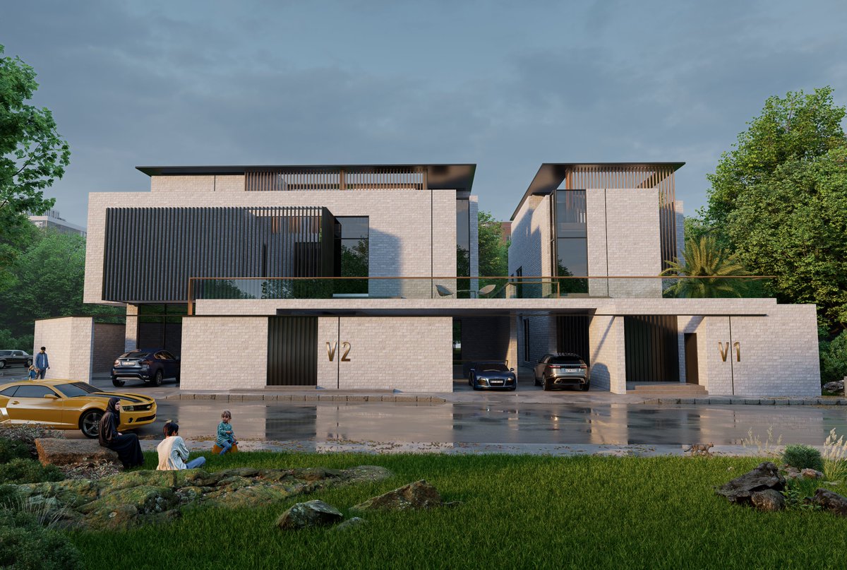 ArchitectSarhan's tweet photo. Contemporary villa in Riyadh, designed by architect Mohammed Sarhan
To see the full project : https://t.co/VFStWrc4L2
LinkedIn : https://t.co/Gqk8oSCTzx
#concept #render #model #exterior #modern #contemporary #photoshop #art #brick #wall #steel #louvers #real #rainy #clowdy https://t.co/ceLbm77hrJ