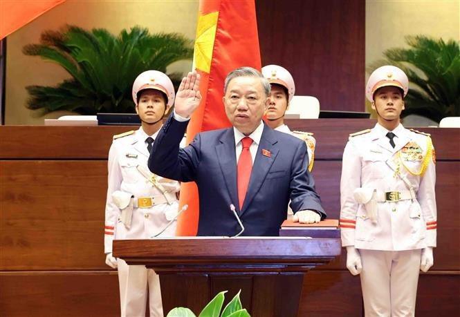 Cuba felicitó al nuevo Presidente de Vietnam. A través de la red social X, Díaz-Canel envió una «afectuosa felicitación» y le deseó éxitos en el cumplimiento de sus tareas al nuevo Presidente de la «hermana» nación. @Emp_Avilmat @PaulinoPrezVie1