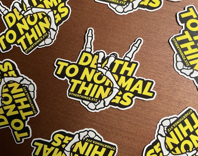 Other Things ๐ Gamescom (@otherthingsxyz) on Twitter photo We have stickers! Want one? Come find us at <a href="/Ga_Ma_Yo/">GaMaYo is on Bluesky</a> later at <a href="/TileyardNorth/">Tileyard North</a> ๐ #gamayo We have stickers! Want one? Come find us at <a href="/Ga_Ma_Yo/">GaMaYo is on Bluesky</a> later at <a href="/TileyardNorth/">Tileyard North</a> ๐ #gamayo