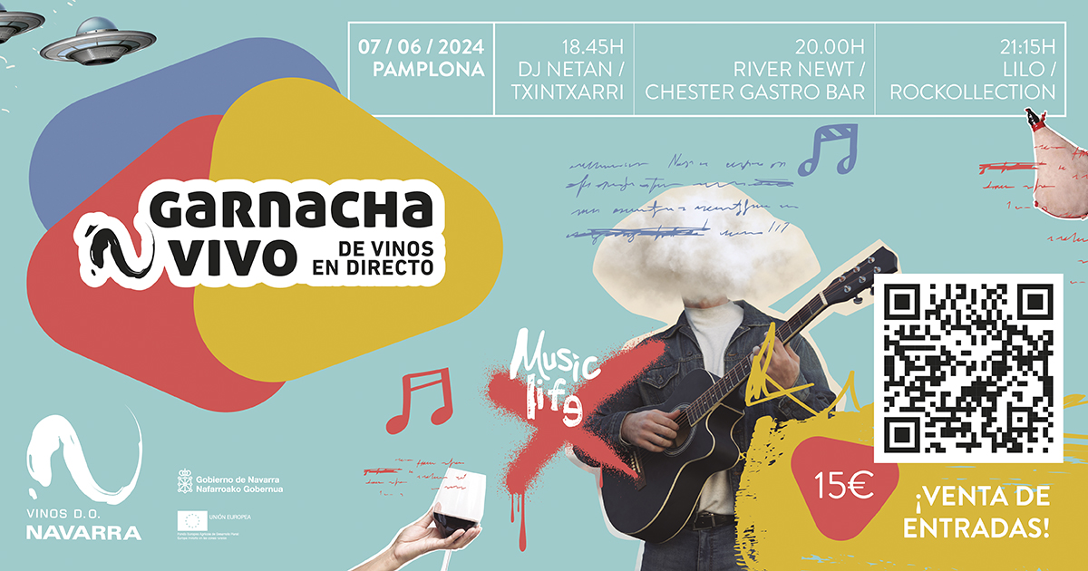 “Garnacha N’ Vivo”, nuevo evento con sello D.O. Navarra goo.su/dLvePm #vino #vinoDO #DenominacióndeOrigen #Navarra @vinosnavarra