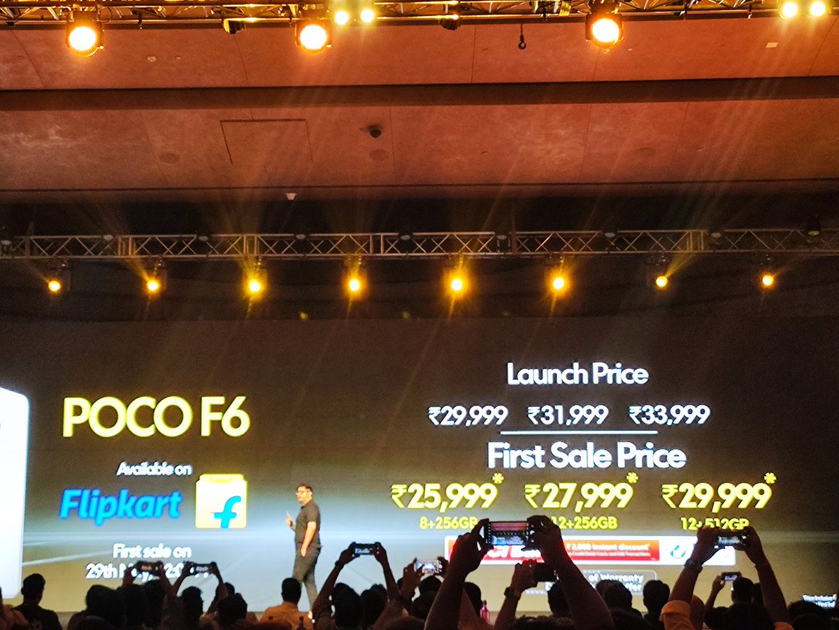 Insane price!! 

#GodModeOn #POCOIndia #POCO #MadeOfMad

@IndiaPOCO