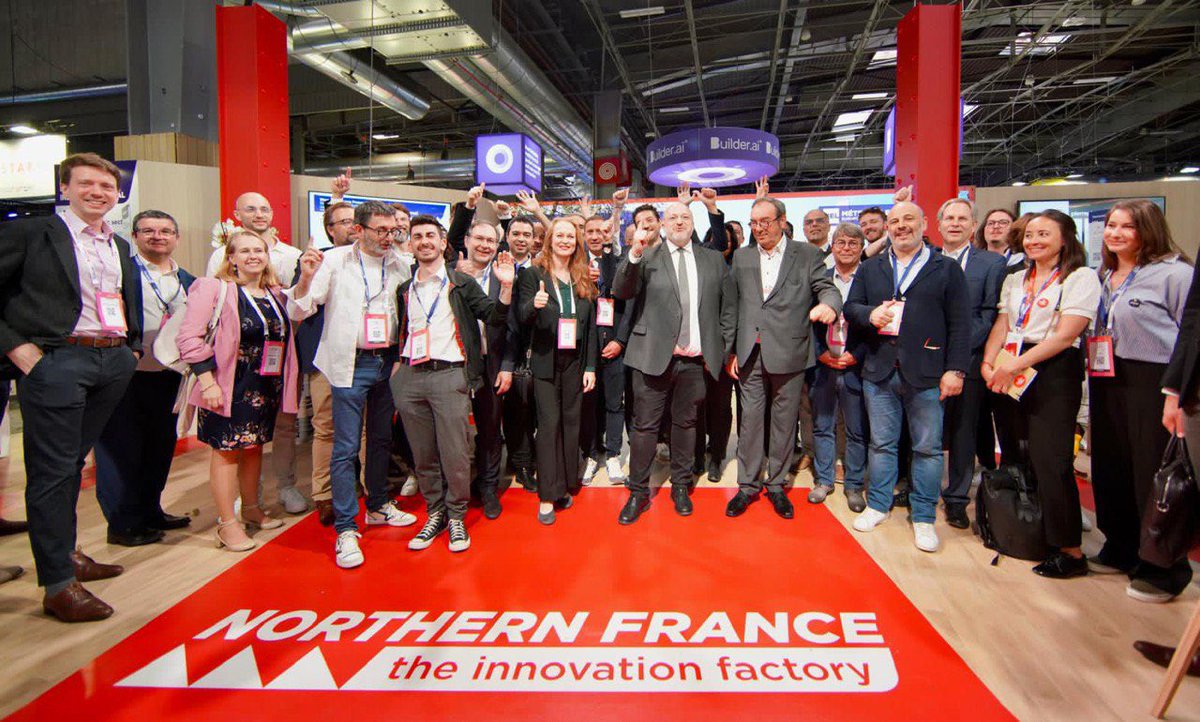🚀 En direct du salon @Vivatech avec <a href="/Al1Bav/">BAVAY Alain</a> du @PMArtois ! Sous la bannière "Northern France, the innovation factory", nous représentons 30% des Hauts-de-France, au cœur du triangle #Paris-#Bruxelles-#Londres. Venez découvrir nos 35 start-ups audacieuses ! <a href="/MetropoleLille/">Métropole Européenne de Lille</a>