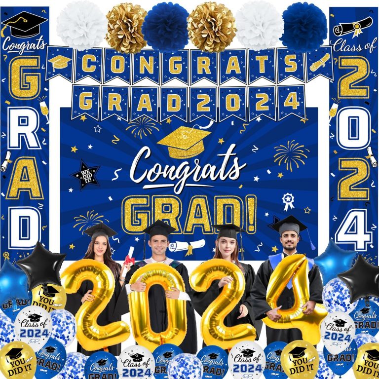 partysupplybox's tweet photo. This 2024 Graduation Backdrop, Banner, Porch Sign, Balloons, Foil Numbers (Blue, Gold) is perfect for your graduate. Purchase today at https://t.co/1uqt1JD7ln
https://t.co/HWpE7fTeIk
#graduationday #2024graduation #highschool #college #blueandgold #schoolcolors #banner #porchsign https://t.co/KvMGMZPL8v