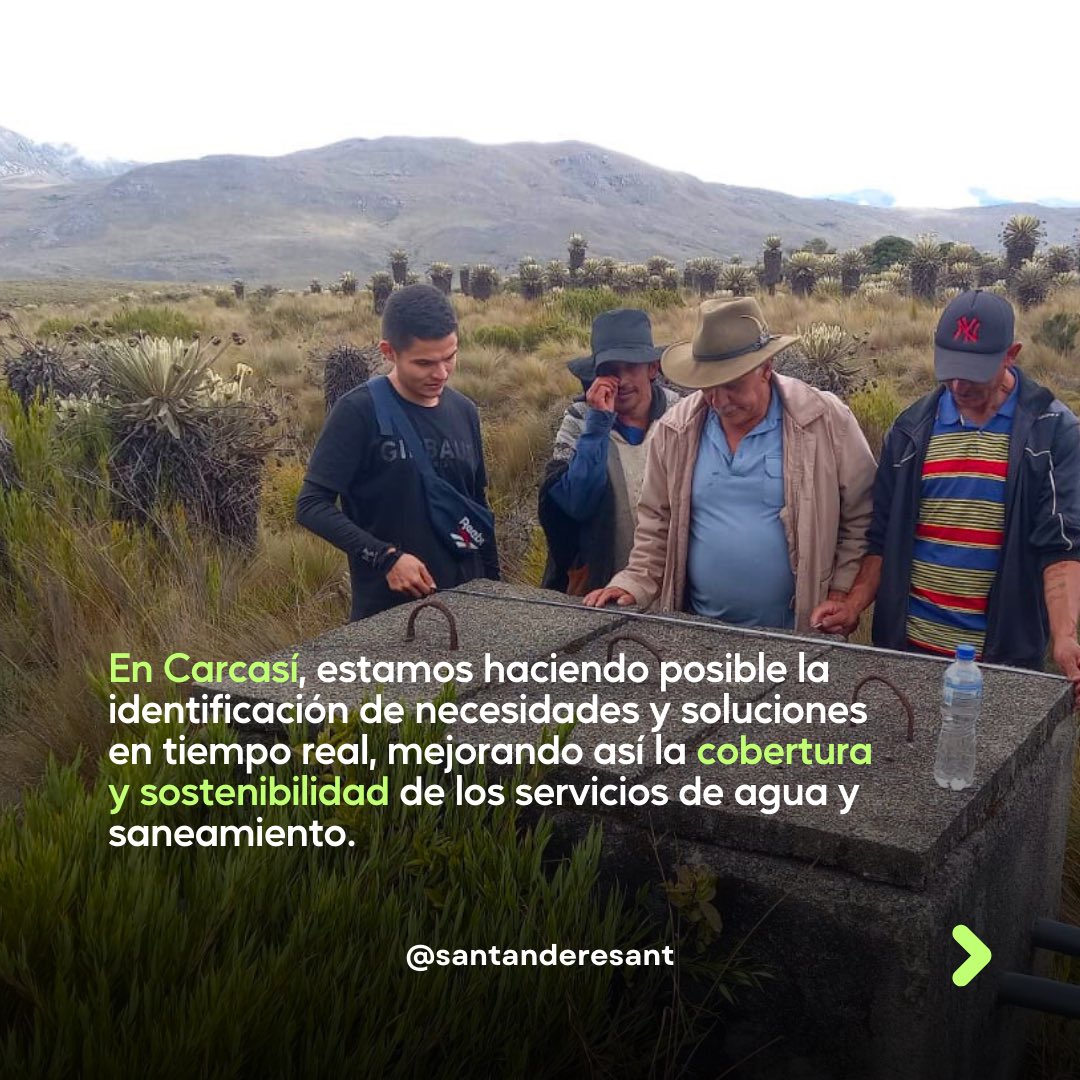 EsantSantander's tweet photo. 📊💧 Descubre el Impacto de SIASAR en la Provincia García Rovira🌍🚰

El Sistema de Información de Agua y Saneamiento Rural está mejorando la gestión de recursos hídricos y servicios de saneamiento en nuestras comunidades de Guaca y Carcasí.
@GralJuvenalDiaz @GobdeSantander https://t.co/ueDGDfig6g