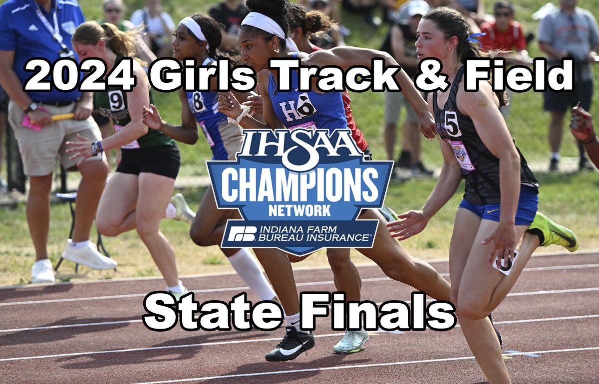 Today is the day! Join us at 3pm ET for the 2024 @IHSAA1 Girls Track and Field State Finals only on IHSAAtv.org! @janie_ulmer @IndianaRunner