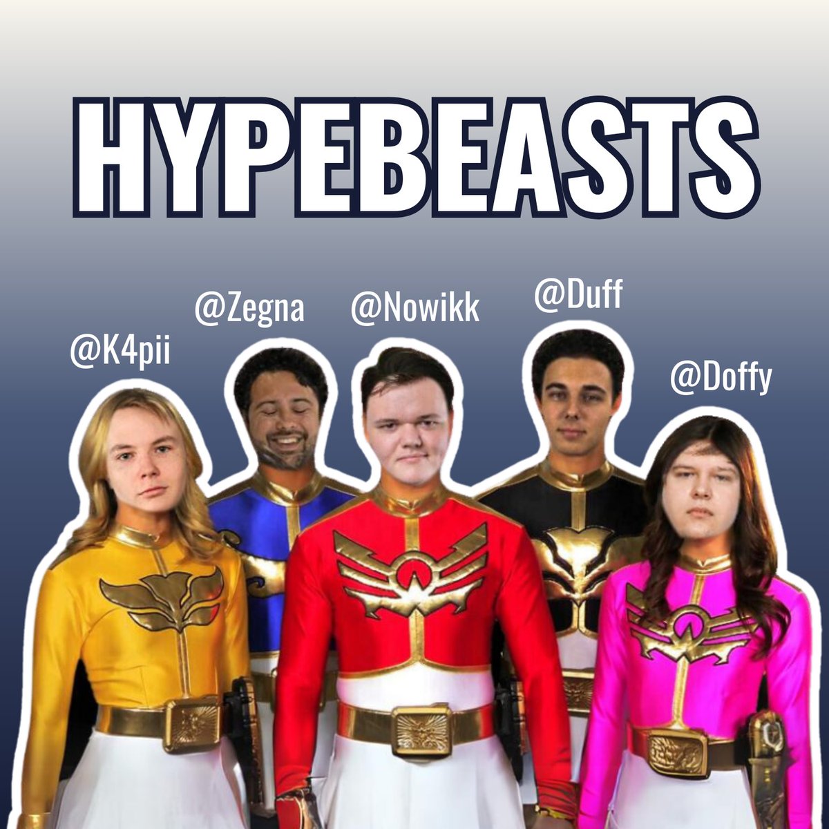 with EWC right around the corner we are HYPED to announce the full team roster!

🇨🇿 <a href="/NowikkPUBG/">Nowikk</a> 
🇩🇰 <a href="/DoffyPUBG/">Donquixote_Doffy</a> 
🇨🇿 <a href="/DuffPUBG/">Duff</a>
🇸🇪 <a href="/Z3GN4pubg/">Z3GN4</a> 
🇵🇱 <a href="/K4piiPUBG/">K4pii</a>