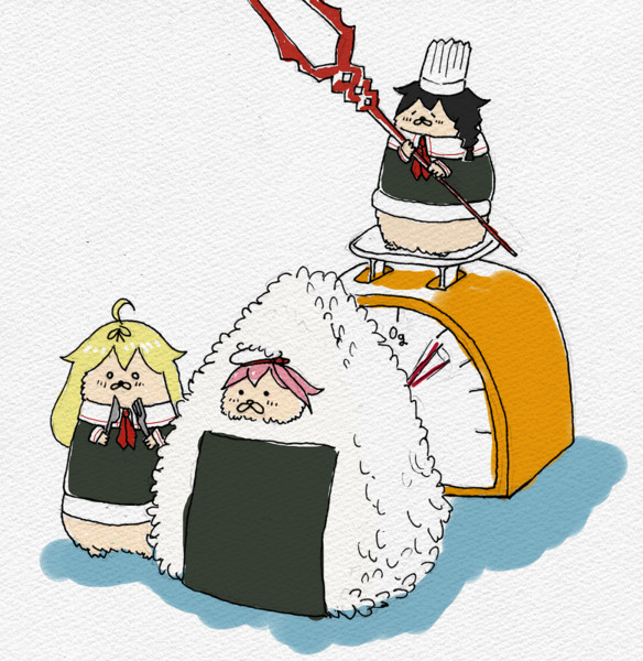 「blonde hair chef hat」 illustration images(Latest)