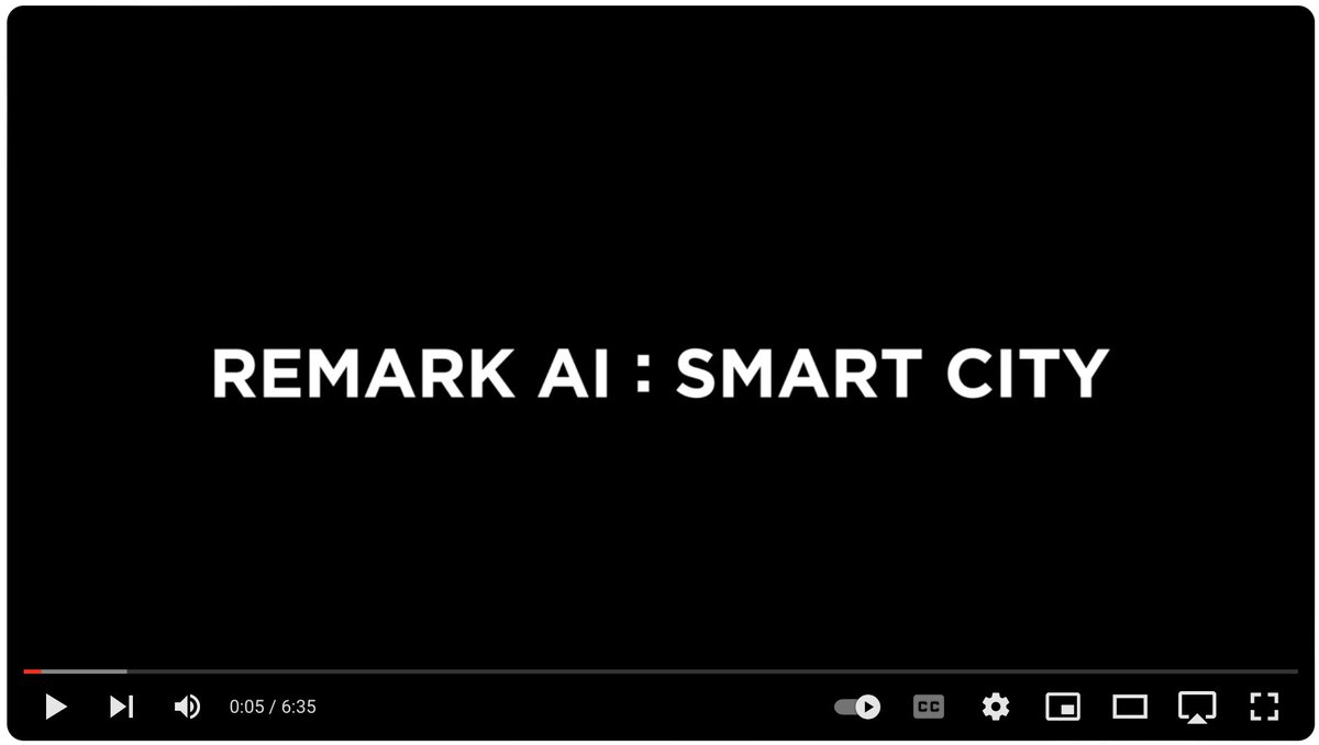 RemarkVision's tweet photo. Building secure, smarter, safer environments with AI-Driven video analytics for Smart Cities
Traffic analysis, near-miss incidents, crowd management, anomaly detection &amp; the crucial role of real-time event alerts
https://t.co/g7uul4HiPd
#Smartcities #AI #sustainablecities https://t.co/xssYCfCyDH