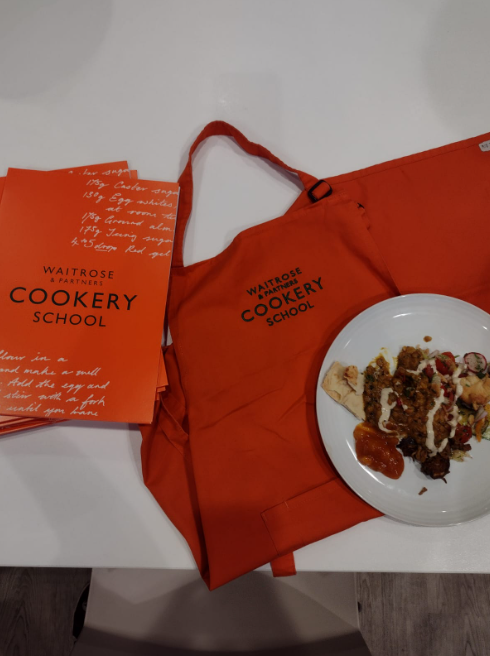 As part of #FCF24 @waitrose hosted a cooking masterclass at their cookery school in London for foster carers and care experienced young people. 🥙 Chef Alex and his team were brilliant, teaching 18 foster carers and young people how to make flatbreads. 👨‍🍳 #FosteringMoments