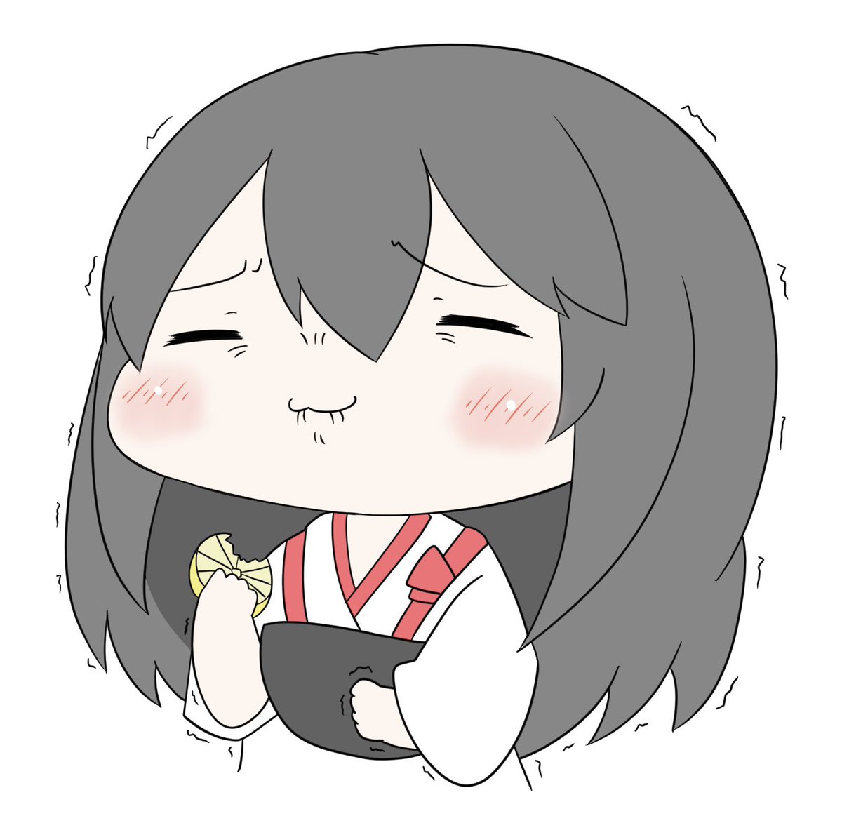 #このタグを見た人は黙って食べ物を持ったキャラを貼る 