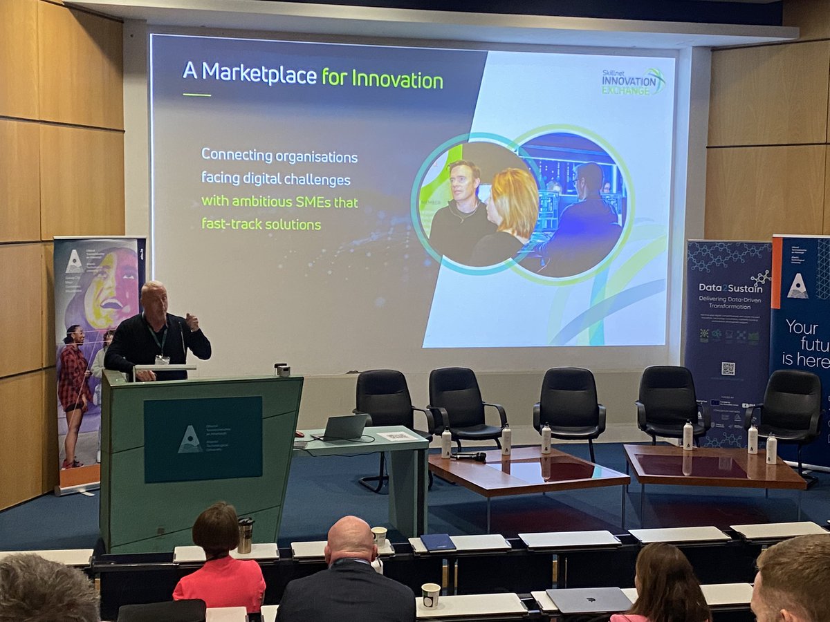 ATU iHubs (@gmitihubs) on Twitter photo Conor Carmody <a href="/TheInnovationE2/">The Skillnet Innovation Exchange</a> addressing the audience at todays Digital Innovation for Sport #digitech24 Conor Carmody <a href="/TheInnovationE2/">The Skillnet Innovation Exchange</a> addressing the audience at todays Digital Innovation for Sport #digitech24