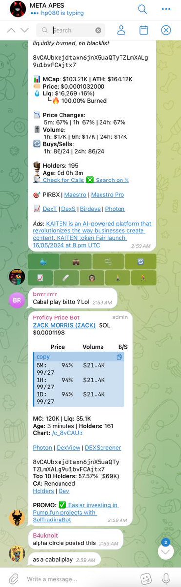 900X💎 with $ZACK in private tapped 90M mc looking really hyped not stopping anywhere LFG 🔥🔥🔥 t.me/Zackportal Posted on Tg- t.me/metacaller dexscreener.com/solana/7896dcx… @ZackMorrisSOL