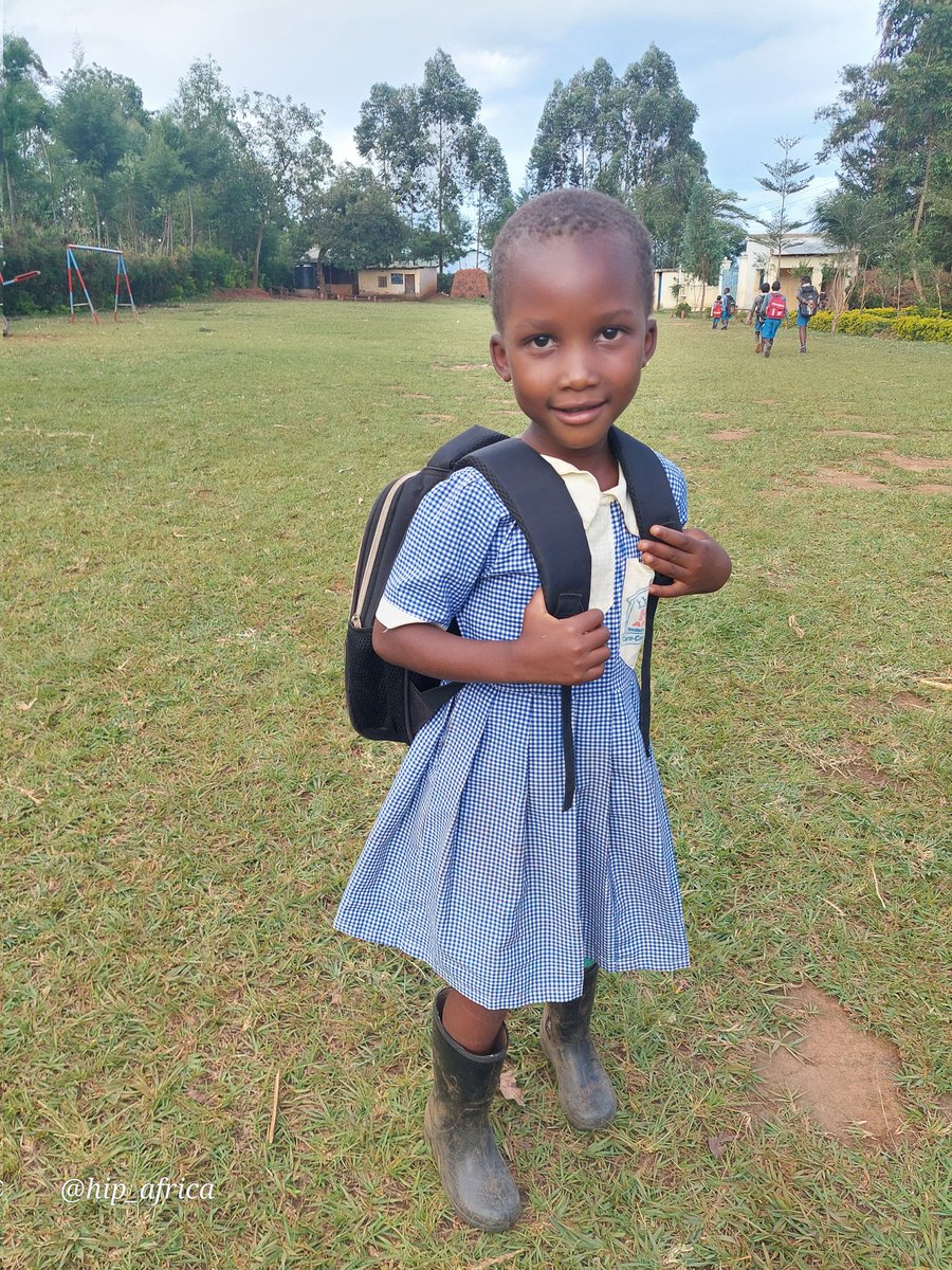 They are all happy to be in school. Education is paramount.