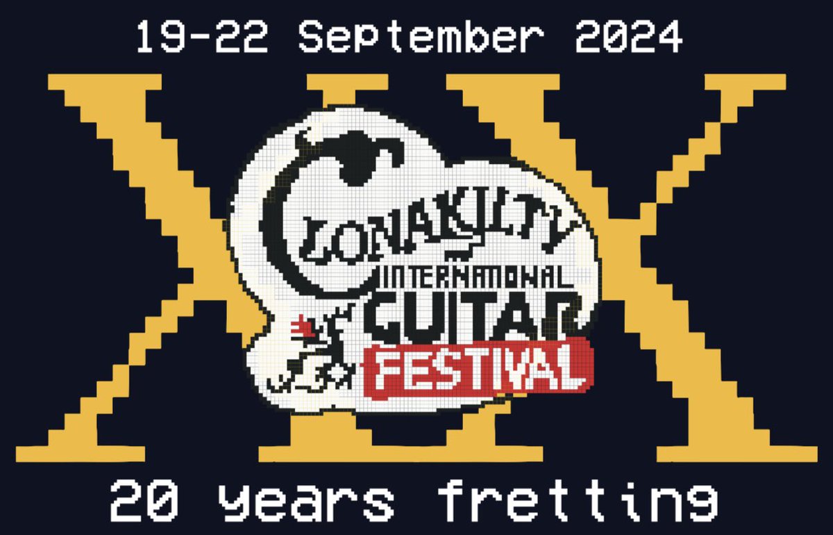 Clonguitarfest's tweet image. Friends!!

We’re gonna be 20!! (Just about! - read on)

#cigf24 #guitartown #clonguitarfest #clonakilty #westCork #BestCork #community #20yeareFretting