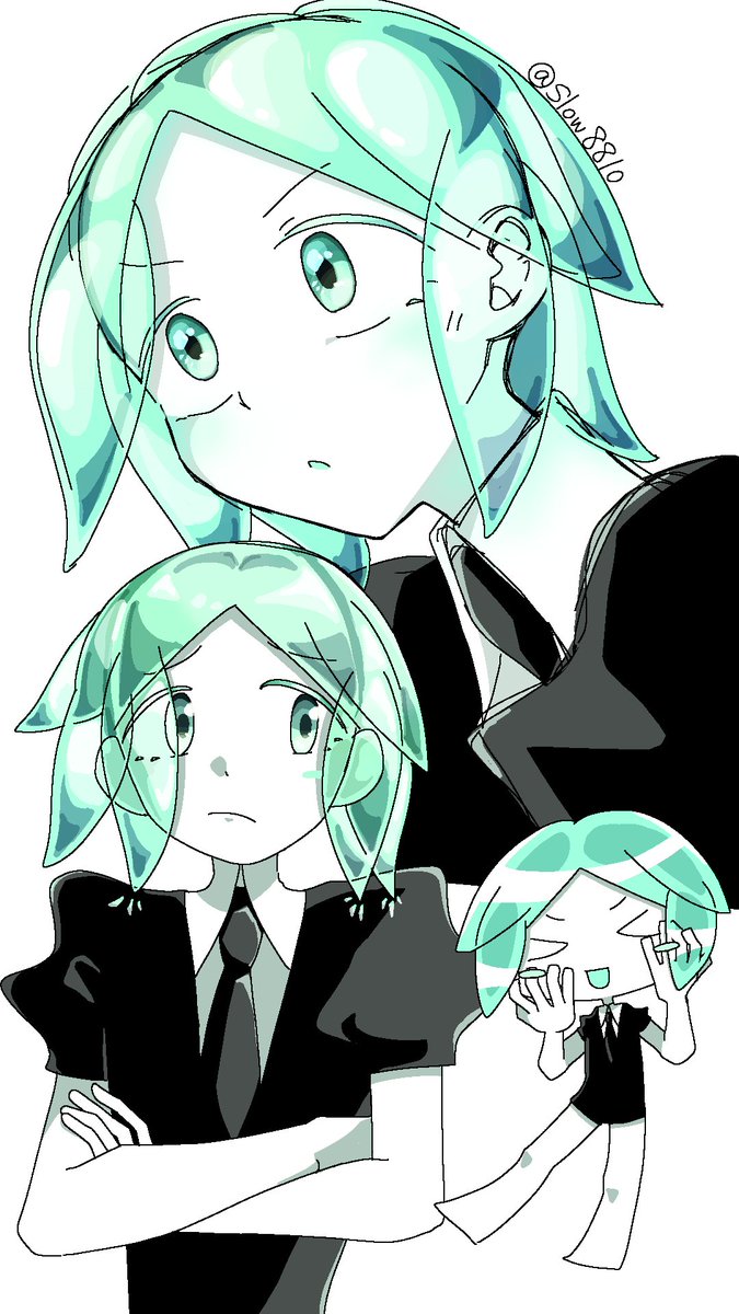 #housekinokuni_fanart
フォスつめつめ！　※縦長