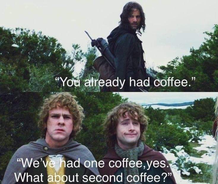 ArkhadiaBlack's tweet image. Alex and Saga.... 😅
#AlanWake2 #FirstCoffee #SecondCoffee #LordOfTheRings