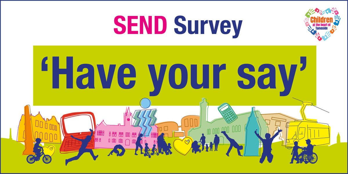 Take part in our 2 surveys for Children and Families with SEND! 🗣️💚 The surveys have been designed so we can hear your input and experiences with the SEND services, let us know what you think! surveymonkey.com/r/SENDChildren… surveymonkey.com/r/SENDParentsH…