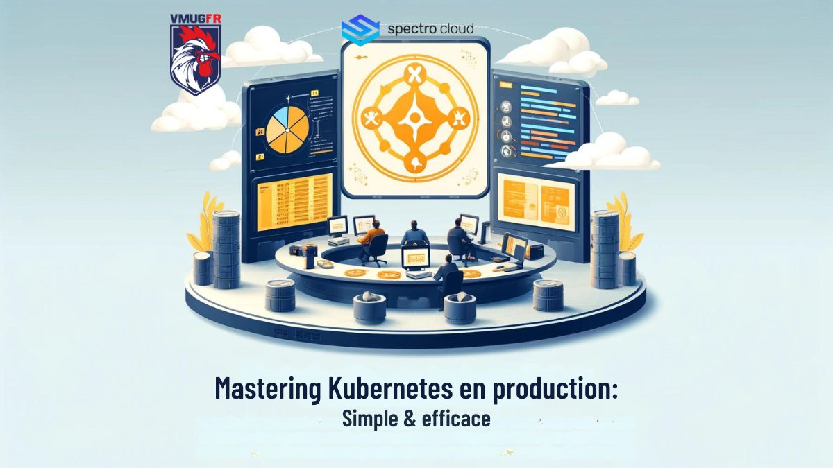 🚀 Rejoignez-nous pour un webinar exclusif ! 🚀
🌟 Titre : Mastering Kubernetes in Production: Simplified and Efficient Management with <a href="/spectrocloudinc/">Spectro Cloud</a>  #Palette
📅 Date : 06 Juin 2024
⏰ Heure : 11H - 12H
Registration: zoom.us/meeting/regist… Speaker : <a href="/woueb/">Romain Decker</a> 
#VMUG #K8S #Cloud