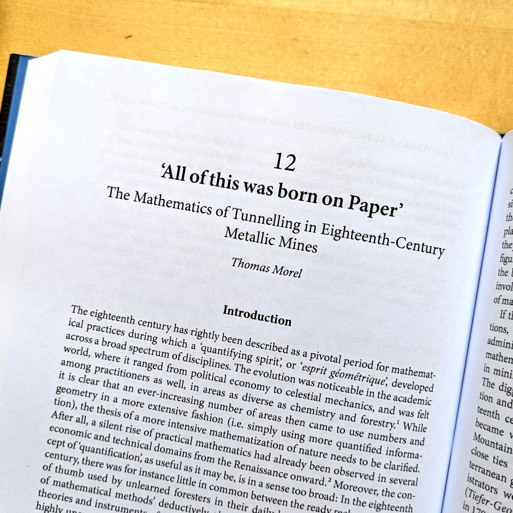 Finally there, 'Beyond the Learned Academy' edited by Christopher Holling and Philip Beeley, @OUPHistory, with a chapter of mine on the geometry of 18th century tunneling! ToC and more info here: global.oup.com/academic/produ…