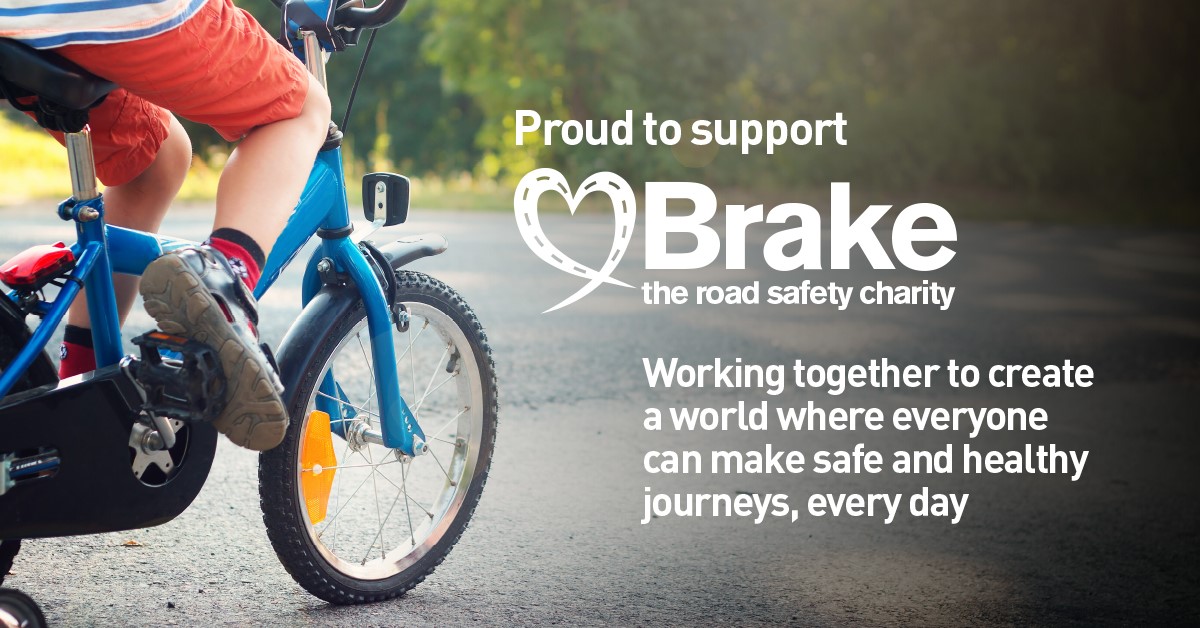 We are delighted to announce that @amicuslaw are joining us as a Brake Supporter! Thank you for helping us to support families bereaved by road crashes, and campaign for a world where everyone can make safe and healthy journeys. We're so grateful for your support.