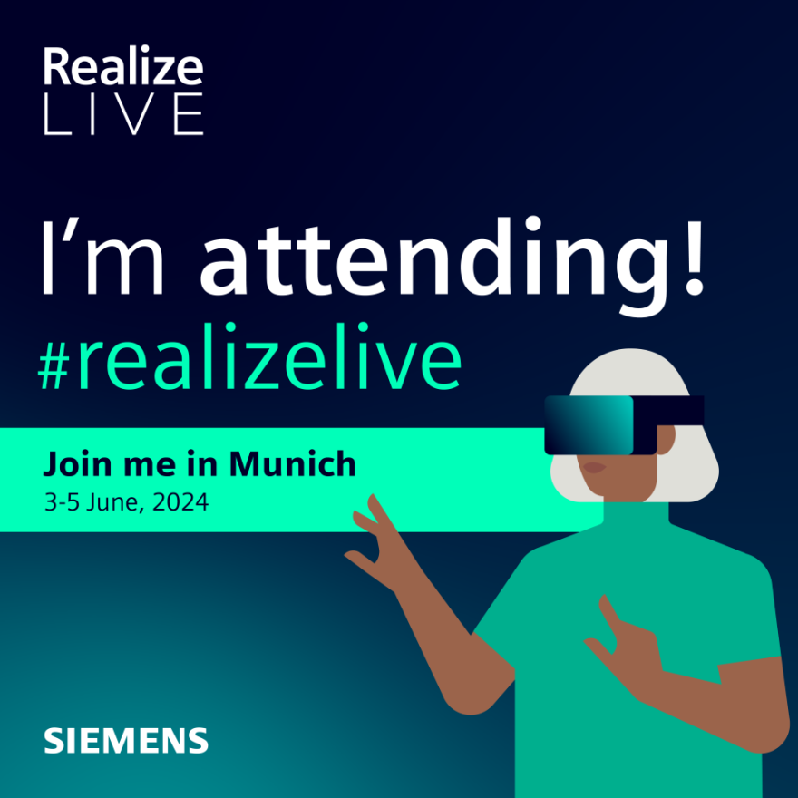 Looking forward to attending Realize LIVE Europe 2024! 

 Who else will be there? Let’s connect and make the most out of Siemens’ digital transformation conference.

If you haven't already, get your pass, and let's connect 👉 sie.ag/FbSFr

#RealizeLIVE