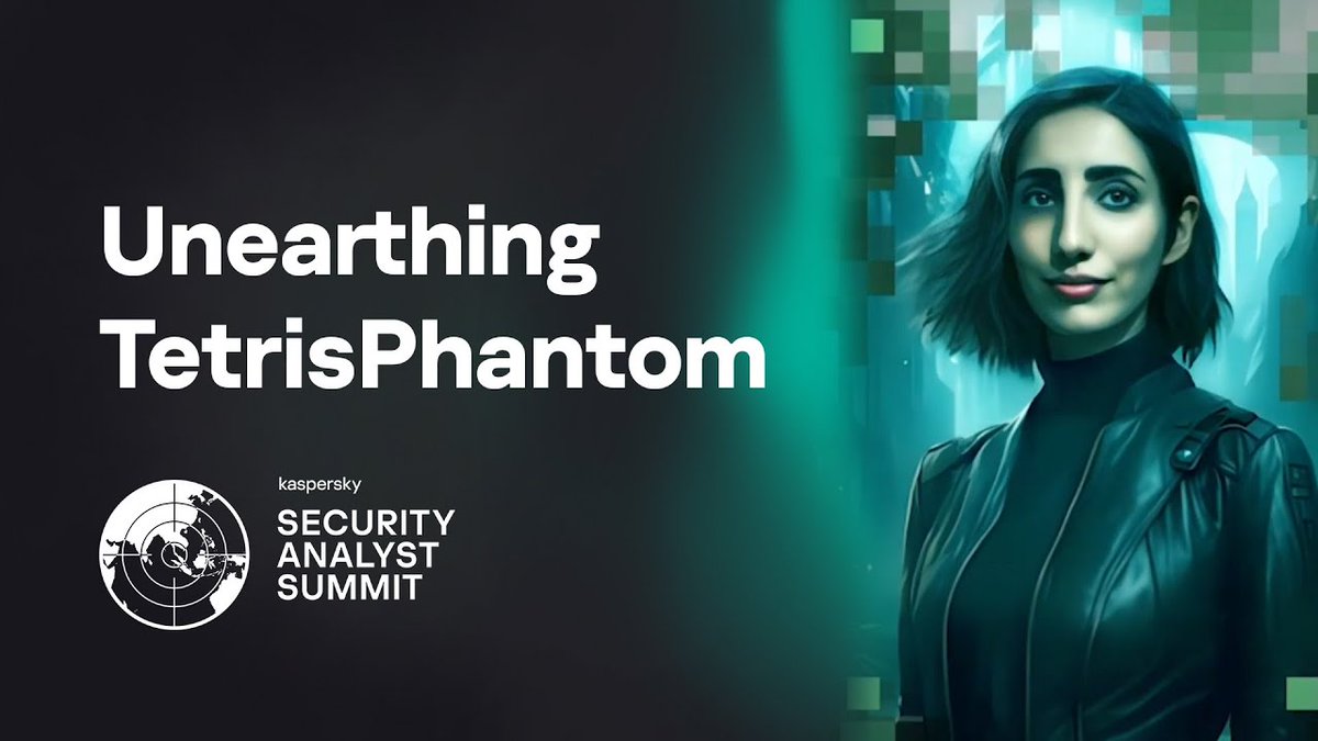 In 2023, we uncovered a relentless attack campaign on government entities in APAC. Despite the complex tools used, we were dedicated to uncover their malicious intentions. Here's what we presented at 👇 #SAS2023 #TetrisPhantom #Kaspersky youtube.com/watch?v=1XxPlT…