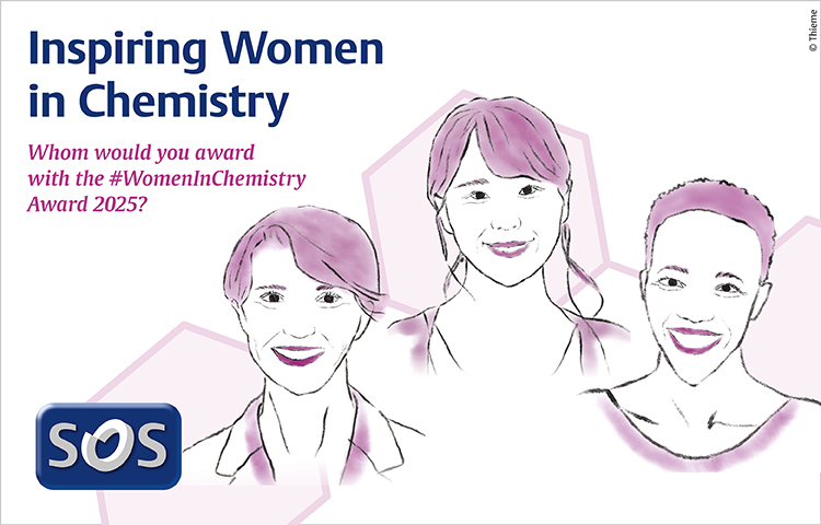 There are many talented #WomenInChemistry doing fantastic research spread all over the world.👩‍🔬🌍 We want to know who you think deserves to be the next Women in Chemistry Award winner 2025? 
The nomination deadline is Dec. 13, 2024. 🏆🎉

Nominate now 👉 brnw.ch/21wK40g