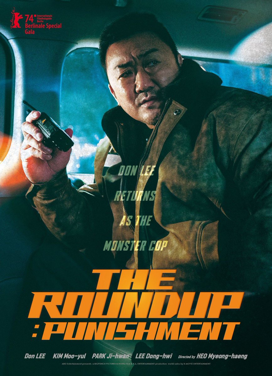 فيلم The Roundup 4 يتلقى دعوة رسمية للعرض في مهرجان شنغهاي السينمائي الدولي، مستمراً في تلقي الاهتمام والنجاح عالمياً في ظل الأوضاع التي يصعب فيها تقديم الأفلام الكورية إلى الصين بعد مقاطعتهم للفن الكوري من عام 2016.

The Roundup: The Punishment
#TheRoundup_Knews