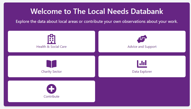 Check out the beta version of our redesigned Local Needs Databank: an accessible and free resource for the charity sector! Take a look and tell us what you think 👇 thinknpc.org/resource-hub/l… #Data #Charity #Evidence