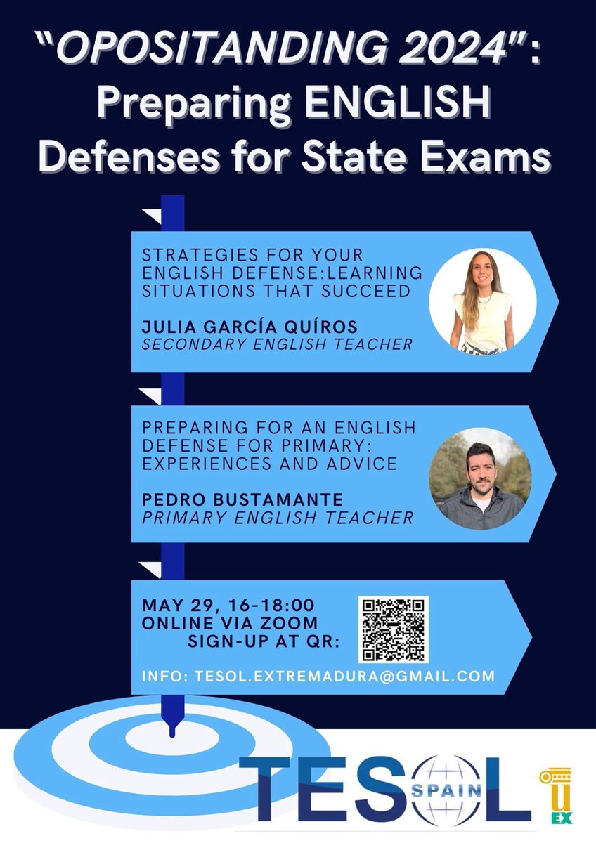 For teachers in Spain planning to take the Oposiciones docs.google.com/forms/d/e/1FAI…