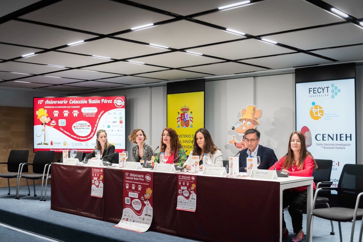 Hoy he podido participar en la celebración del X aniversario de la @ColeccionRP, junto con @CENIEH y @FECYT_Ciencia. Desde @CienciaGob seguiremos apoyando estas bonitas iniciativas de ciencia ciudadana que acercan la investigación a la sociedad. Os deseo que cumpláis muchos más.