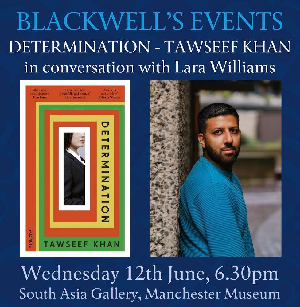 June is a month of book releases for all my favourite author friends & I’m so proud & excited for all of them! June 12th is @itsmetawseef ‘s turn for his novel Determination. You can still sign up & attend his book launch in Manchester with @BlackwellsMcr eventbrite.co.uk/e/determinatio…